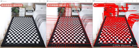 Python Hough Transform CV2에 대한 이미지 결과