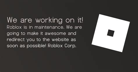 Roblox Maintenance How Open కోసం చిత్ర ఫలితం
