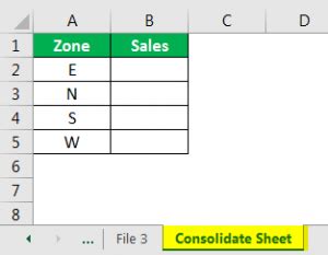 Image result for How to Do Consolidate in Excel