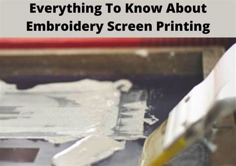 Image result for Screen Printing Embossed Area