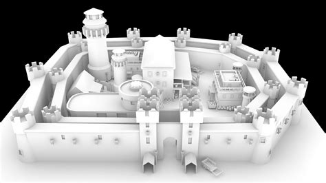 Medieval Castle Blueprints Minecraft