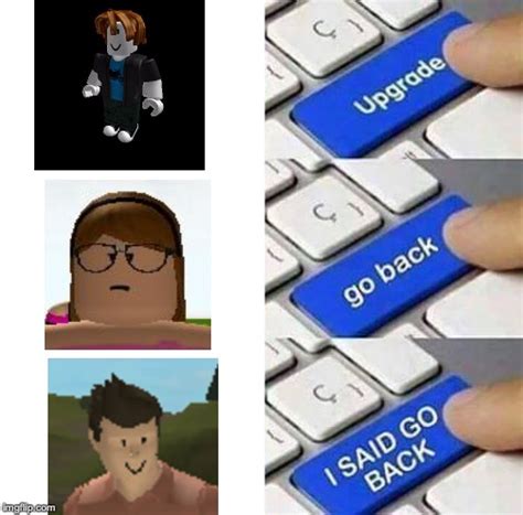 Toradh íomhá ar Roblox Evolution Meme