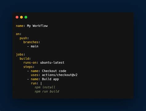 Image result for Sample GitHub Actions Workflow