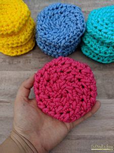 Image result for Round Scrubbie Crochet Pattern