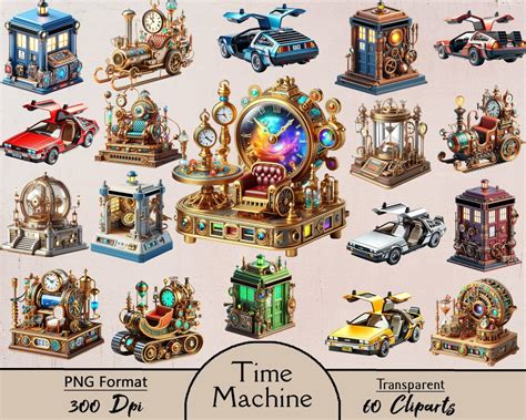 Image result for Time Machine PNG