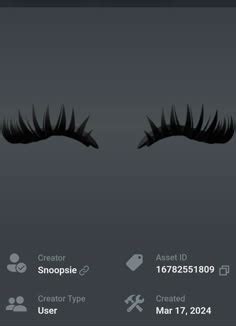 Code ID Roblox Faux Cils ਲਈ ਪ੍ਰਤੀਬਿੰਬ ਨਤੀਜਾ