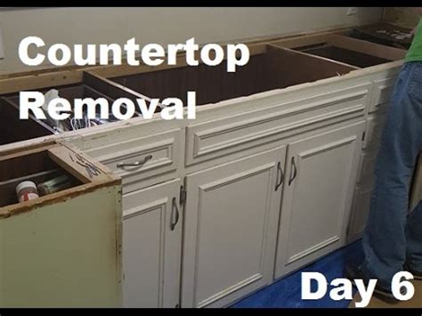 Image result for How to Remove Kitchen Countertop