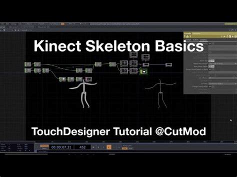 TouchDesigner Kinect に対する画像結果