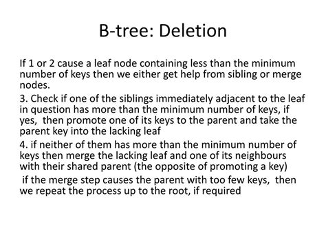 Image result for B-tree Examples with Insertion and Deletion