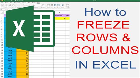 Toradh íomhá ar How to Freeze Excel Row and Column