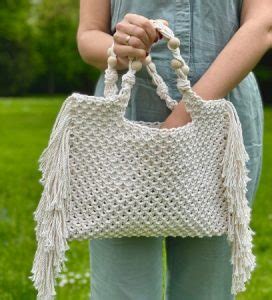 Afbeeldingsresultaten voor Macrame Purse Patterns Free