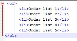 Image result for Arbre De Order List HTML