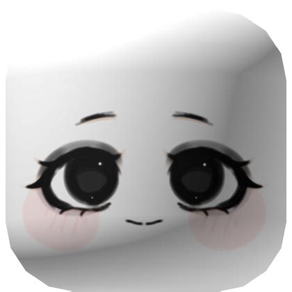 Image result for Roblox Face Blush Cute