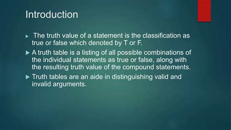 Toradh íomhá ar Conditional Logic in Discrete Mathematics Truth Table