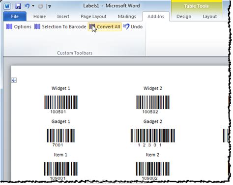 Barcode Generator Word に対する画像結果