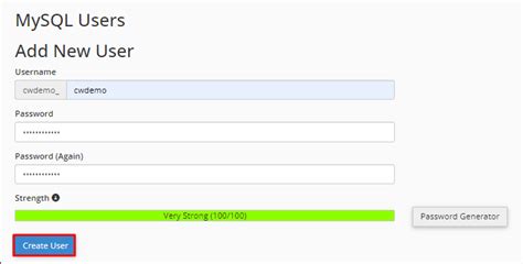 Image result for MySQL Password Field