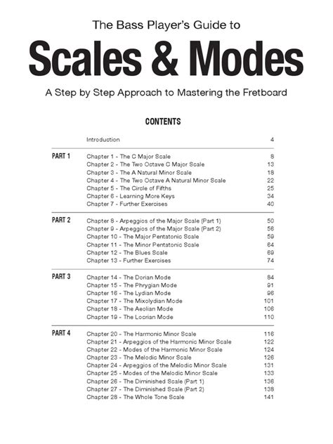 Bass Modes Chart に対する画像結果