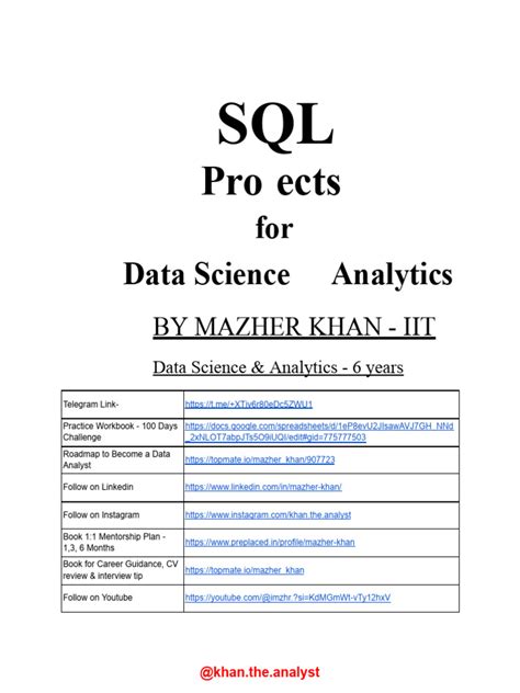 Image result for SQL Project Template