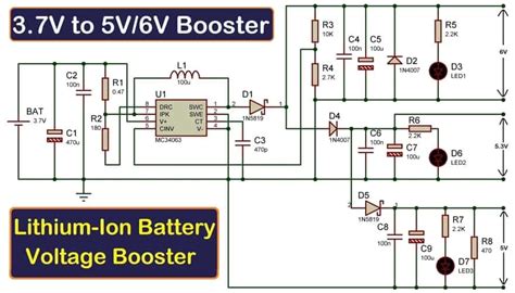Image result for Boost Converter Project Circuit Diagram