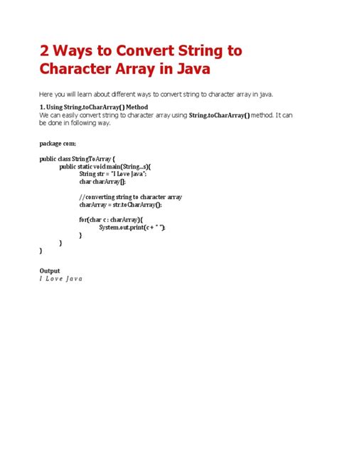 Image result for Reading Char Arrays Java