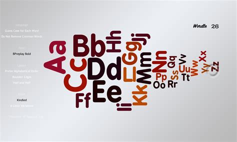 Wordle Font に対する画像結果