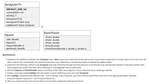 Image result for ArrayList in UML