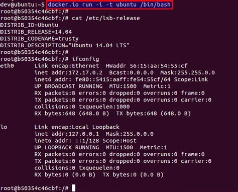 Docker Create Ubuntu Container Command に対する画像結果