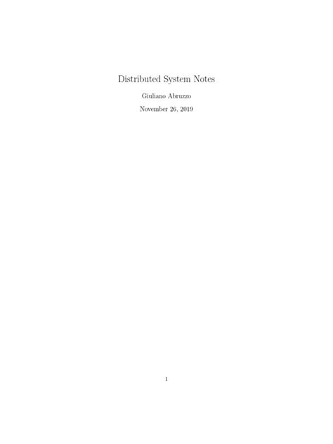 Image result for Distributed System Slide Notes