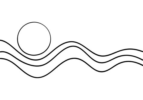 Image result for Ocean Theme Linear Drawing