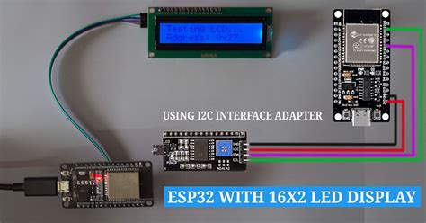 Image result for Esp32 LCD I2C