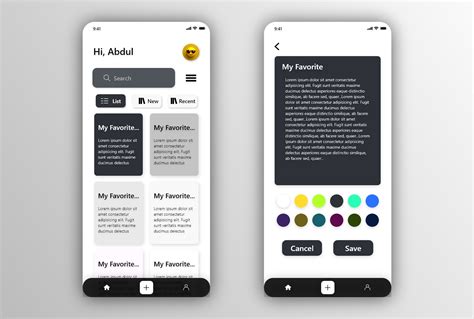 Toradh íomhá ar Note App Web Design