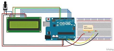 Toradh íomhá ar Resistor Meter Arduino