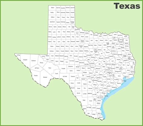 Image result for Editable Map with Texas Counties
