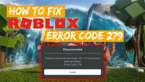 Afbeeldingsresultaten voor Error 279 Roblox Fix
