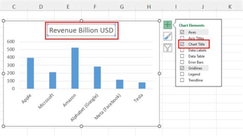 How to Add Subtitle to Excel Chart に対する画像結果
