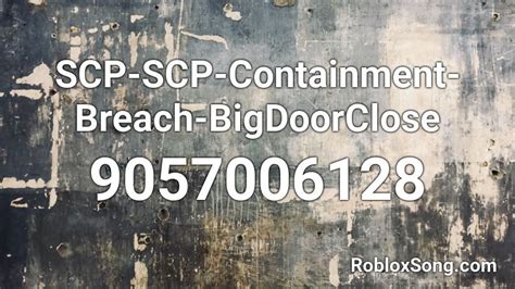 SCP Image ID Codes for Roblox-க்கான படிம முடிவு