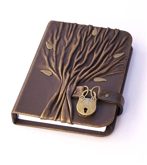 Image result for Leather Journal with Lock and Key
