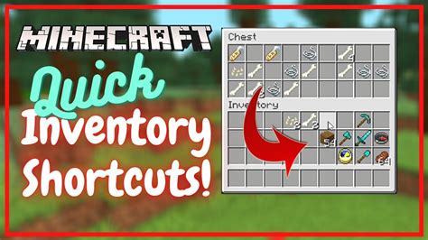 Image result for Inventory Shortcuts Minecraft