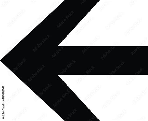 Image result for Arrow to Left Symbol