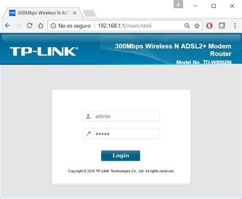 Toradh íomhá ar Broadcom ADSL Router
