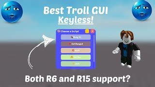 Image result for Roblox R15 Troll Script