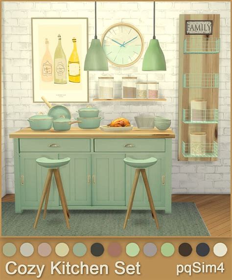 Image result for Sims 4 CC Kitchen Set