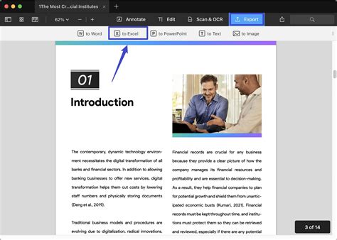 Toradh íomhá ar Convert PDF to Excel