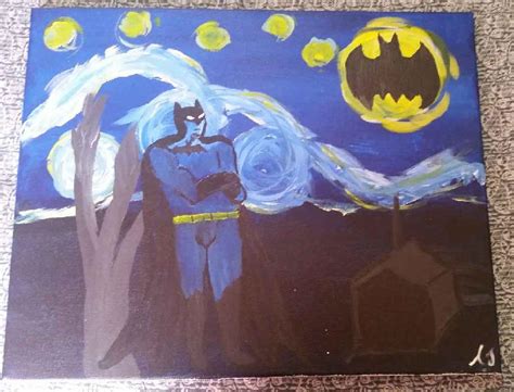 Image result for Batman Starry Night