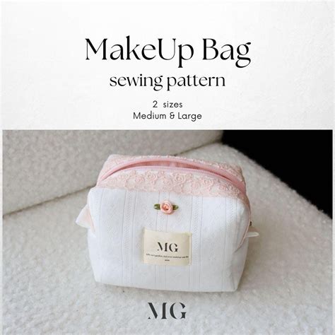 Large Makeup Bag Sewing Pattern に対する画像結果