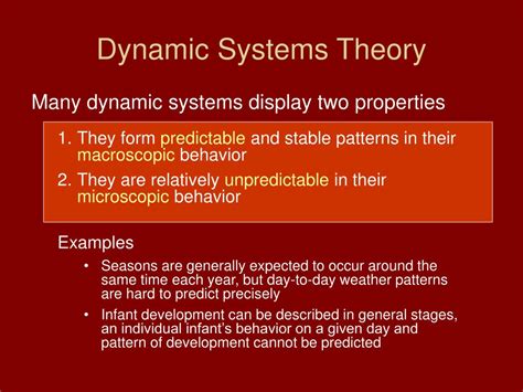Image result for Example of Dynamic Systems Theory