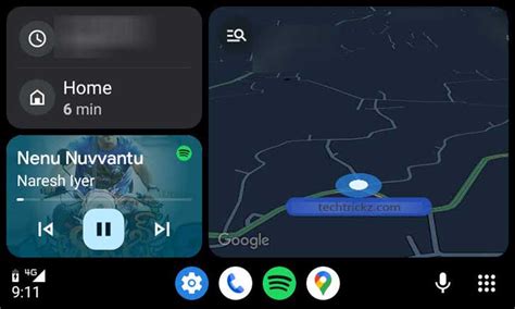 Toradh íomhá ar Android Auto Player UI