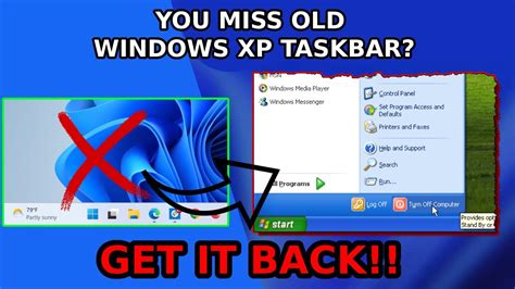 Windows XP Taskbar Tutorial に対する画像結果