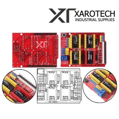 Image result for Wiring CNC Shield Board A4988 Driver Arduino