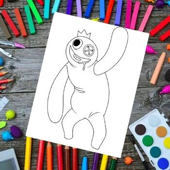Roblox Rainbow Coloring Pages に対する画像結果